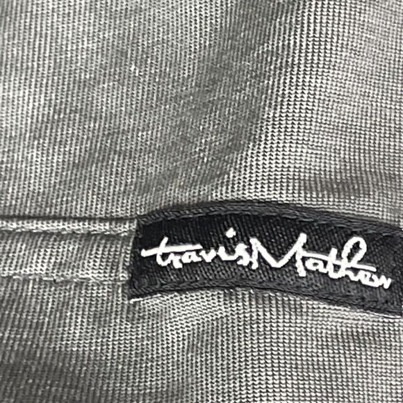 Travis‎ Mathew Mens Sz XL Golf Polo Shirt Gray Faux Pockets Short Sleeve Matthew - Picture 3 of 13